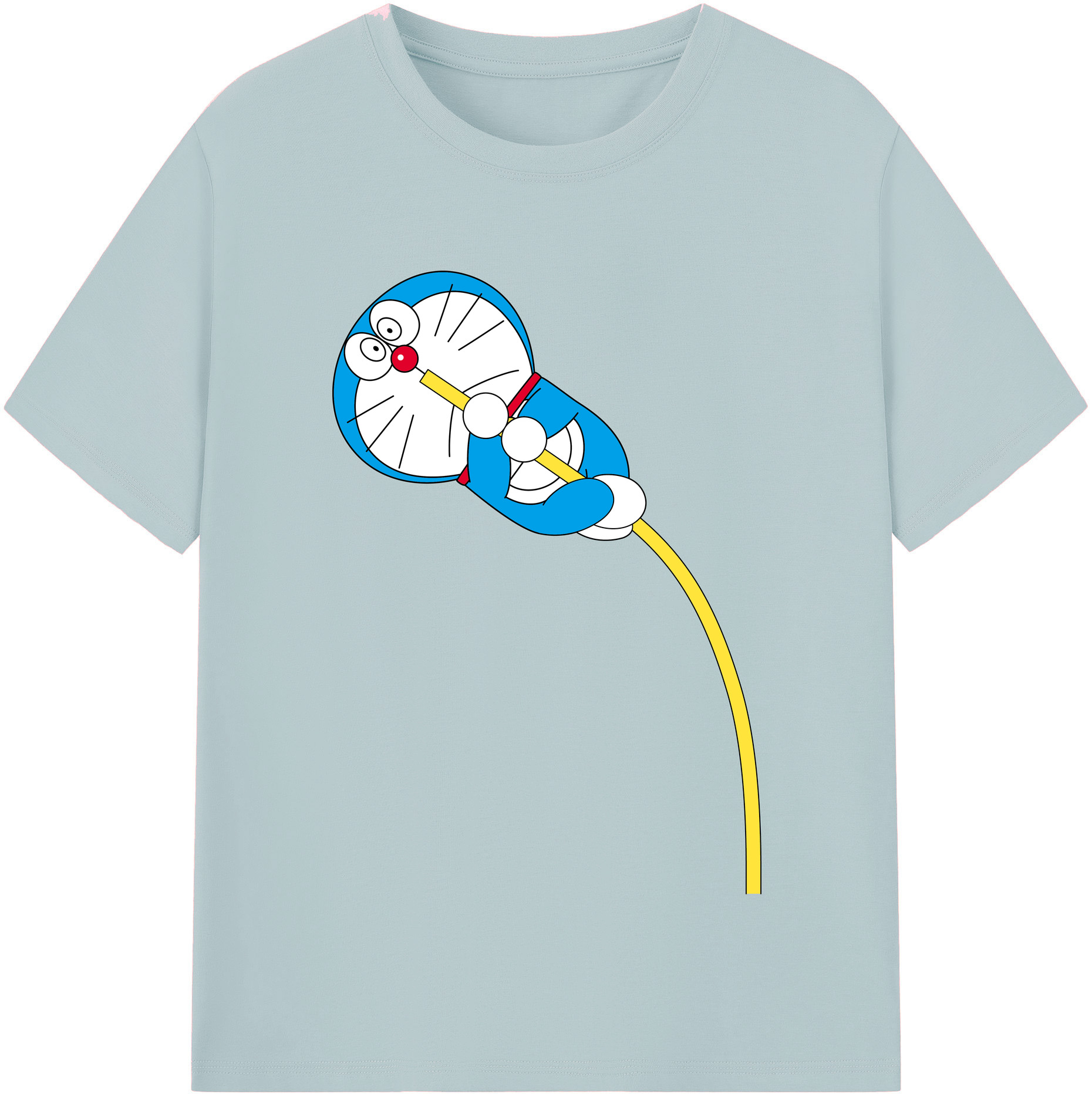 （画像用） ドラえもん Doraemon 綿100％半袖Tシャツ（フロントプリント）